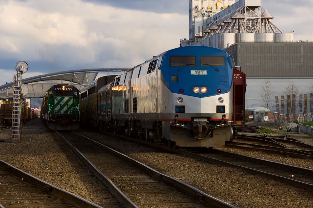 Locomotive hauled train